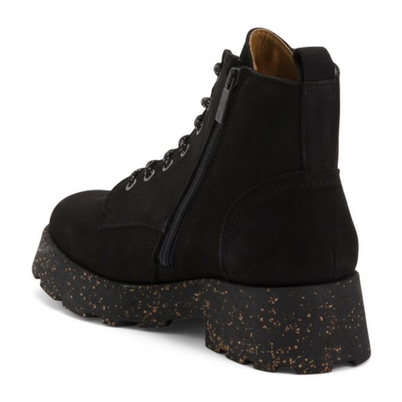 OTBT Made In Portugal Leather Immerse Lace-up Booties - Picture 2 of 3